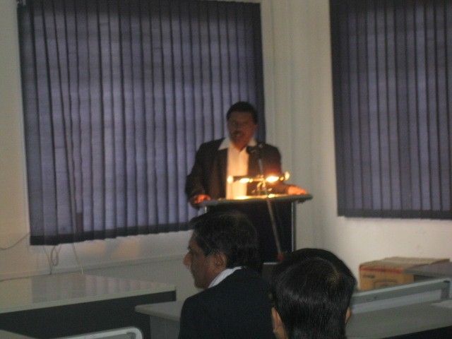 Inaugural address by Coordinator, TUIPR Cell Dr. P.Deb